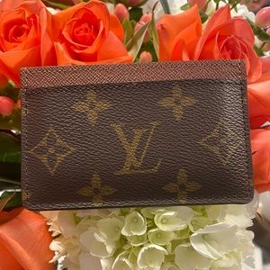 Louis Vuitton (LV) Card Holder Wallet - Authentic + Classic Piece